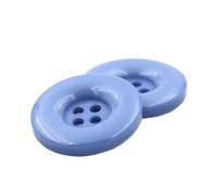 Buttons 15mm 18mm 20mm 23mm 25mm 28mm 30mm 34mm 38mm 4 Hole Plastic Resin Round Buttons Black White Button for Sewing Scrapbooking DIY(11 Sky Blue,28mm 14pieces)