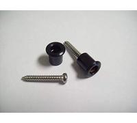 Buttons (2) For Dunlop Flush Mount Strap Locks - BLACK