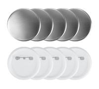 Buttons Badges Pins, Blank Button Making Supplies Metal Round Badge Blank Button for DIY Crafts Supplies Kids Party Gifts F4-DIYXZ (44MM)