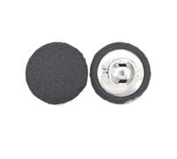 Buttons Cashmere Fabric Covered Dome with Metal Loop Buttons, Coat, Sweater, DIY, 12Pcs(Color-16,30mm)