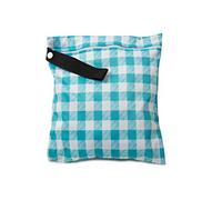 Buttons Cloth Diapers Waterproof Washable Reusable Zippered Laundry Wet Bag (Small, Picnic) by Buttons Diapers