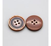 Buttons， Fashion Round Resin Buttons for Clothes Pants Coat Jacket DIY Crafts Sewing Accessories-15Pcs(Oranje,15mm 20pcs)