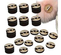 Buttons - Faux Hat Fastener Tools, Crafting Love Button Pom Poms | Crochet Wooden Buttons Knitted Hat Making Accessories, Holders for Beanies, Toques, and Decorative Crafts