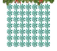 Buttons For And Crafts - 50-Piece Harpiks Christmas Decorations - Red Green Holiday Buttons Set | For Use On Sweatshirts Scarves During Parties At Home At School And Handmade Projects