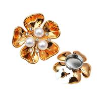 Buttons for - Durable Elegant Women, Compact, Decorative Accessories, Do It Yourself Pearls, Floral and Elegant with Stones | Multipurpose Outdoor Indoor Utility