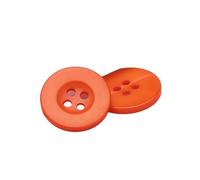 Buttons for Sewing 10pcs 9-30mm Four Eye Buttons Sweater Shirt Resin Sewing Button DIY Clothes Crafts Garment Scrapbooking(Orange,18L 11.5 MM)