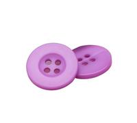 Buttons for Sewing 10pcs 9-30mm Four Eye Buttons Sweater Shirt Resin Sewing Button DIY Clothes Crafts Garment Scrapbooking(Light Purple,18L 11.5 MM)