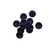 Buttons for Sewing Round Resin Buttons, 4-Holes, Coat Sewing, Scrapbooking, DIY, 15mm, 18mm, 20mm, 23mm, 25mm, 28mm, 30mm, 34.0mm, 38mm(16 Royal Purple,15mm 30pcs)