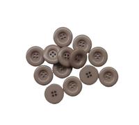 Buttons for Sewing Round Resin Buttons, 4-Holes, Coat Sewing, Scrapbooking, DIY, 15mm, 18mm, 20mm, 23mm, 25mm, 28mm, 30mm, 34.0mm, 38mm(14 Khaki,28mm 20pcs)