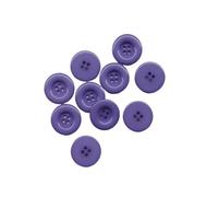 Buttons for Sewing Round Resin Buttons, 4-Holes, Coat Sewing, Scrapbooking, DIY, 15mm, 18mm, 20mm, 23mm, 25mm, 28mm, 30mm, 34.0mm, 38mm(4 Light Purple,30mm 5pcs)