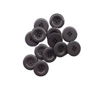 Buttons for Sewing Round Resin Buttons, 4-Holes, Coat Sewing, Scrapbooking, DIY, 15mm, 18mm, 20mm, 23mm, 25mm, 28mm, 30mm, 34.0mm, 38mm(19 Gray,23mm 10pcs)