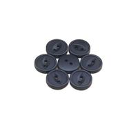 Buttons forSewing 30Pcs Resin Buttons Flat Round Craft Suitable for Sewing Clothing Hats DIY Crafts Children's Manual Button Painting(Black)