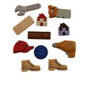 Buttons Galore and More Collection of Novelty Buttons and Embellishments Based on A Variety of Themes, Holidays, and Seasons for DIY Crafts, Scrapbooking, Sewing, Cardmaking and other Projects