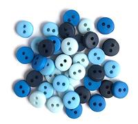 Buttons Galore Blues, Multi-Colour, 0.6