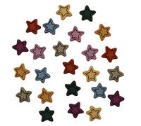 Buttons Galore Folk Stars, Multi-Colour, 0.6
