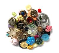 Buttons Galore Great Grab Bag with Craft and Sewing Buttons, 12-Ounce