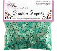 BUTTONS GALORE, INC Lilac Lane PREM SEQN Mint, Multi, One Size