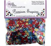 BUTTONS GALORE, INC Lilac Lane PREM SEQN Picnic, Multicolor, One Size