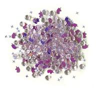 BUTTONS GALORE, INC SHIMMERZ EMBELLSHMTS Unicorn, Purple, One Size