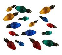 Buttons Galore "Olde Fashioned Lights Button, Acrylic, Multi-Colour