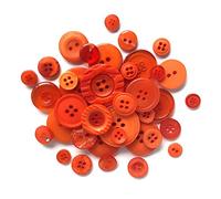 Buttons Galore Orange, Multi-Colour, 0.6