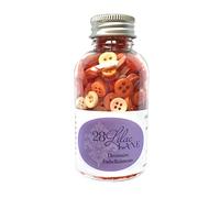 Buttons Galore Pumpkin Spice, Assorted, 0.5x0.5x0.1 cm