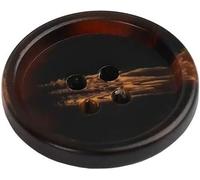 Buttons,Metal Buttons, Sewing Buttons, 20Pcs Resin Round Flatback, 20mm Elegant Suit Coat Button Black White Brown(No.10)