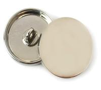 Buttons, Resin Button, 10pcs 10-28mm Round Flat Mirror Button Coat Suit Shirt Decoration DIY Sewing Clothing Accessories, 15mm(Silver-a,28mm)