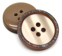 Buttons, Resin Button, 15mm - 25mmfor Clothing Men Suit Cardigan Sweaters Decorative Sewing Accessorie, 25mm 10pcs(No.6 Brown,18mm 20pcs)