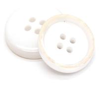 Buttons, Resin Button, 15mm - 25mmfor Clothing Men Suit Cardigan Sweaters Decorative Sewing Accessorie, 25mm 10pcs(No.6 White,18mm 20pcs)