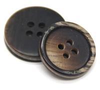 Buttons, Resin Button, 15mm - 25mmfor Clothing Men Suit Cardigan Sweaters Decorative Sewing Accessorie, 25mm 10pcs(No.5 Brown,20mm 15pcs)
