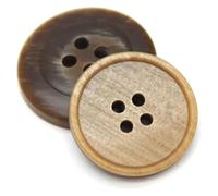 Buttons, Resin Button, 15mm - 25mmfor Clothing Men Suit Cardigan Sweaters Decorative Sewing Accessorie, 25mm 10pcs(No.2 Beige,18mm 20pcs)