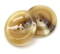 Buttons, Resin Button, 30mm Glaze Resin Beige Horn Brown Buttons for Sewing Women Cardigan Suit Coat Sweater Handmade Decorative Accessories(10502 Beige,28mm 10pcs)