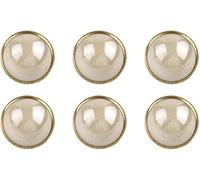 Buttons,Sewing Buttons,50Pcs,White Black 10mm Diameter,Clothing Dress DIY Decoration,