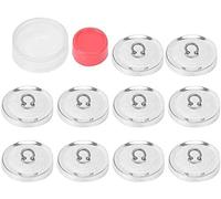 Buttons to Cover Round Button Base Cover Buttons Kit Self Cover Buttons with Flat Backs DIY Handmade Crafts Buckle Making Tools(25mm)