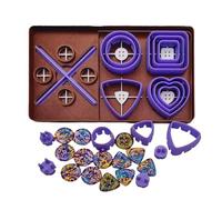 Buttons Toolkit Set, Make Your Own Buttons Kit - Clay Buttons Making Toolkit Set, Clay Button Making Tool for Beginners, Multifunctional Art Craft Supplies for Adults