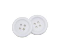 Buttons Transparent Small Suit Pad Button Bread Round Resin Sewing Buttons Black White Plastic for Dolls DIY Scrapbooking(Color 02,10pcs 11.5mm)