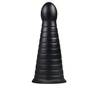 Buttr Devil Dog Butt Anal Plug | Big Anal Plug with a Tapered Ribbed Shaft