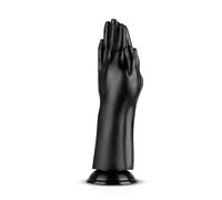 BUTTR Double Trouble - Suction Cup Fisting Dildo (Black)