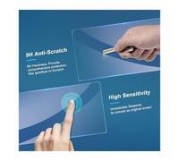 BUTUFYTR Dashboard Scratch Protector For BMW X5 2019 2020 2021 2022 12.3" Navigation Screen Tempered Film Dashboard Scratch Protector(Instrument Film)