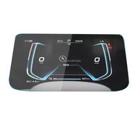 BUTUFYTR Dashboard Scratch Protector For BYD E2 2019 8" Tempered Screen Protector Car Navigation Dashboard Touchscreen Film High Definition(Instrument Film 8")