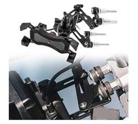 BUTUFYTR For B&MW G 650 X For Challenge Motorcycle Adjustable Extend Phone Navigation Bracket GPS Plate Phone Stand Holder Navigation Bracket Motorcycle(With USB Set B)