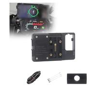 BUTUFYTR For B&MW R1200GS LC 2013 2014 2015 2016 2017 Phone Navigation Bracket USB Charging 12MM Roll Bar Navigation Bracket Motorcycle(Wireless 16mm Clip)