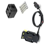 BUTUFYTR For B&MW R1200GS R1250GS ADV S1000XR F750GS F850GS F900R USB Mobile Phone GPS Navigation Bracket Wireless Charging Support Navigation Bracket Motorcycle(Yellow - 12mm)