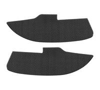 BUTUFYTR Inner Door Handle for Dodge for Challenger 2015-2020 Carbon Fiber Car Interior Door Handle Panel Decoration Cover Sticker(Black)