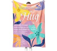 Butuuu Gifts for Girlfriend, pink Hug Best Birthday Blanket, 150x130cm