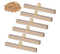 BUTUZE 6pcs Bag Clasps Purse, 4.52inches Metal Purse Frame Kiss Clasp Purse Frame, Purse Clasps for Bag Making, Metal Purse Frame Wallet Clasp, Bag Clasp for Purse Making, Bag Making