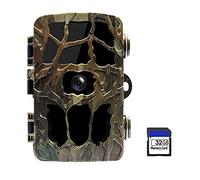 BUTXET 4K 20MP Trail Camera, Game Camera with Motion Latest Sensor View 0.2s Trigger Time, Deer Camera with 40pcs Infrared LEDs and IP66 Waterproof 2.4'' LCD for Wildlife Monitoring