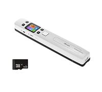 BUTXET Portable Scanner, Handheld Scanner for A4 Documents, Pictures, Texts, Receipts, Scanner Wand for Flat Scanning, UP to 1050 DPI ，Include 16G SD Card