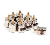 Butyge 10Pcs/Pack Mini 2-Phase 4-Wire Stepper Motor Miniature Stepper with Gear Small Tiny Mini Motor Toy Engine DIY
